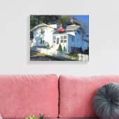 Hospital Point Lighthouse, MA toile enveloppée (Insitu(Salon))