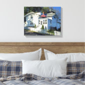 Hospital Point Lighthouse, MA toile enveloppée (Insitu(Chambre))