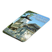 Hospital Point Lighthouse, Massachusetts Magnet (Côté Gauche)