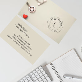 Hospital Staff Doctor Nursing Visitekaartje