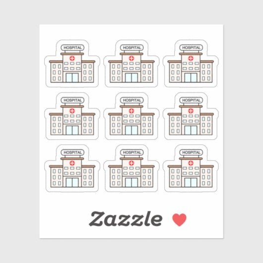 Hospital Visit Reminder Doctor Appointment Tracker Sticker (Vel)