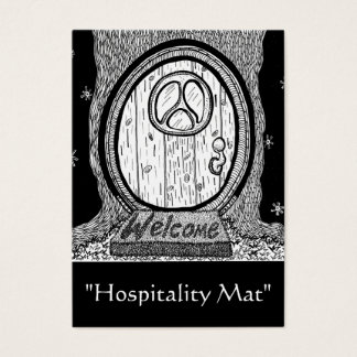 "Hospitality Mat" ACEO Kunst Trading Kaart