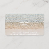 Hospitality & Tourism Carte de visite (Dos)