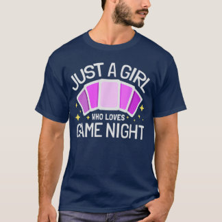 Host Game Night Family Game Night Gifts Prizes Gir T-shirt