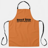 Host vader als een normale vader, maar koeler schort (Voorkant)