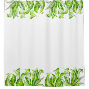 'Hosta avec le Mosta' sur un rideau de douche