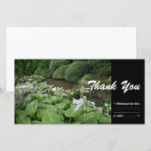 Hosta dans un carte photo de Merci du jardin 2 de (Devant / Derrière)