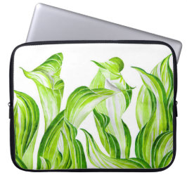 'Hosta met de Mosta' op 15-inch laptophoes Laptop Sleeve
