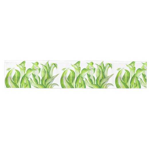 'Hosta met de Mosta' op een Table Runner Medium Tafelloper (Horizontaal)