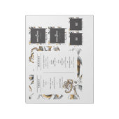 Hostess Box Custom Inside Hoesje - Routebeschrijvi Notitieblok (Gedraaid)