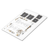 Hostess Box Custom Inside Hoesje - Routebeschrijvi Notitieblok (Schuin)