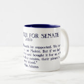 Hostettler pour la tasse historique de citation de (Devant droit)