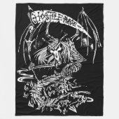 HOSTIELE BERICHT: fleece deken (Voorkant)