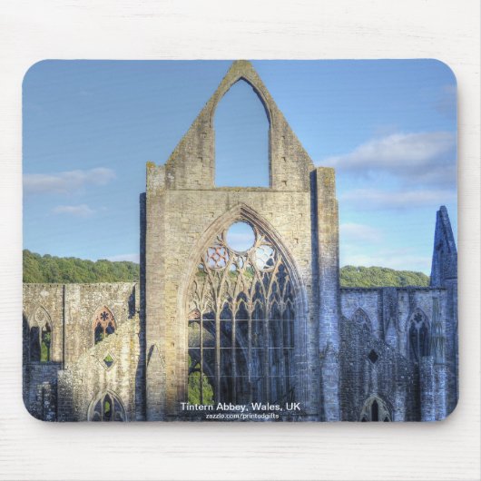 Hostoric Abbey Cistercian Monastery Wales Muismat (Voorkant)