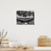 hosts van een spoorweg poster (Keuken)