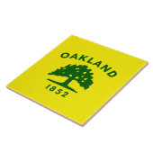 Hostvlag Oakland Tegeltje (Zijkant)
