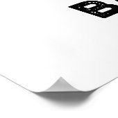 Hot Air Baboon Funny Farny Monkey Pun Poster (Hoek)