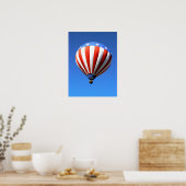 Hot Air Ballon 1 Poster (Keuken)