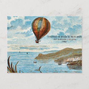 Hot Air Ballon-pantserwerk Briefkaart