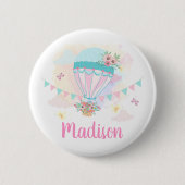 Hot-Air-ballon Pinback-Button Ronde Button 5,7 Cm (Voorkant)