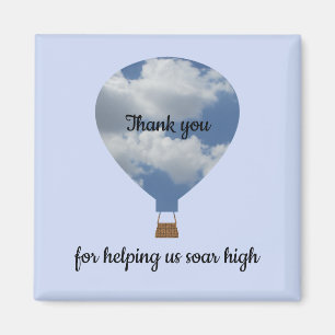Hot Air Ballonmedewerker Dank u wel Magneet