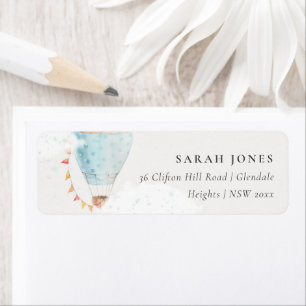 Hot-Air ballonwolkenkrabbers sterren We hebben Adr Etiket