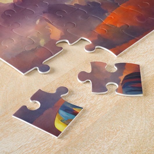 Hot Air Balloon 2 Easy Cerveau Art Puzzles Photo P (Côté)