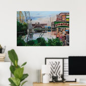 Hot August Night Poster (Thuiskantoor)