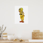 Hot Bikini - het volgende topmodel Poster (Keuken)