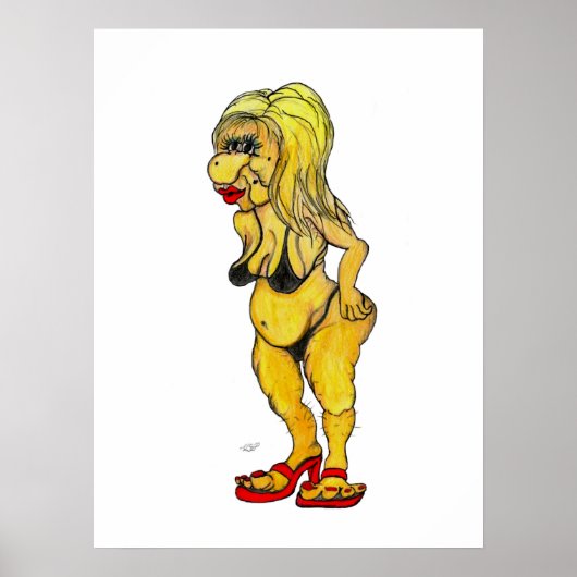 Hot Bikini - het volgende topmodel Poster (Voorkant)