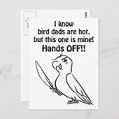 Hot Bird Dad Briefkaart (Voorkant / Achterkant)