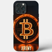 Hot Bitcoin Logo cadeau voor vriend crypto Case-Mate iPhone Case (Achterkant)