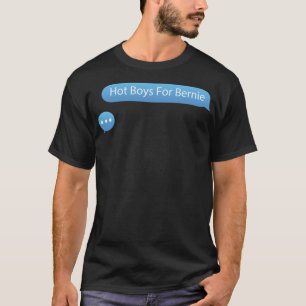 Hot Boys voor Bernie Phone Tet Bubble voor cowboy. T-shirt
