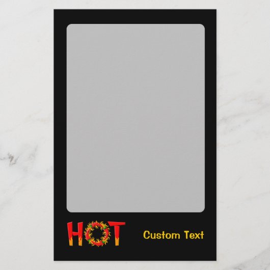 HOT BRIEFPAPIER (Voorkant)