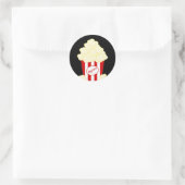 Hot Buttered Popcorn film Ronde Sticker (Tas)
