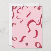 Hot Cacao Bar en Cookie Exchange uitnodiging (Achterkant)