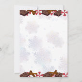 Hot cacao verjaardagsfeestje uitnodiging (Achterkant)