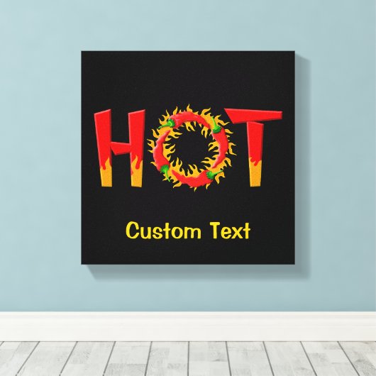 HOT CANVAS AFDRUK (Insitu (Houten vloer))