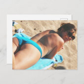 ㋡ ㋛ Hot ! Carte postale Bikini ㋡ modèle photo ㋛ ♥ (Devant / Derrière)