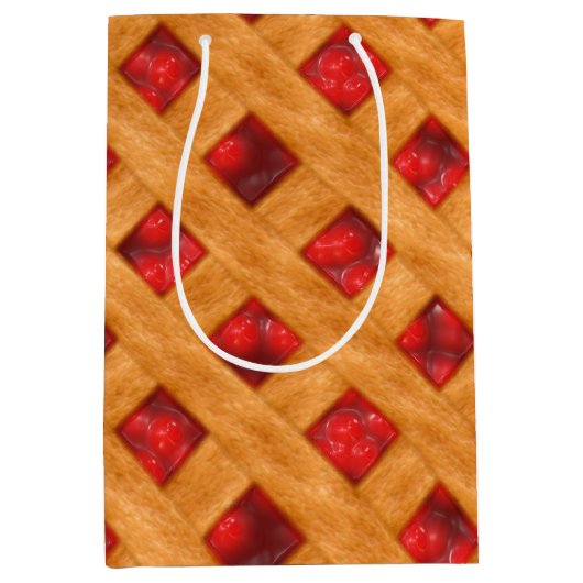 Hot Cherry Pie Medium Cadeauzakje (Voorkant)