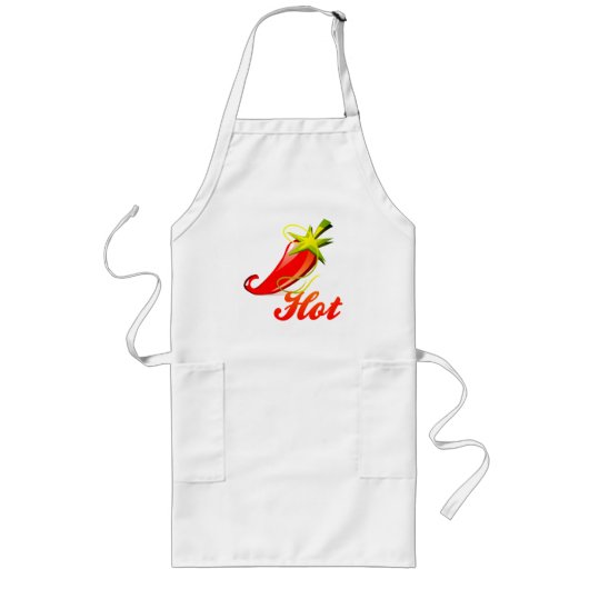 Hot Chili Lang Schort (Voorkant)