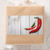 Hot Chili Peppers Etiket (Insitu)