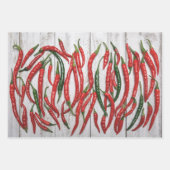 Hot Chili Peppers Inpakpapier Vel (Voorkant 3)