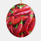 Hot Chili Peppers Keramisch Ornament (Links)