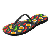 Hot Chili Peppers Patroon Teenslippers (Schuin)