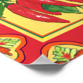 Hot Chili Peppers poster by artist (Coin)