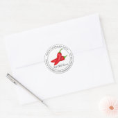 Hot Chili Sauce Modern label (Envelop)