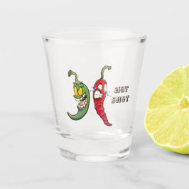 Hot Chili Shot (Edit) Shot Glass Glas