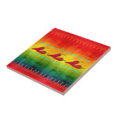 Hot Chili Tile Tegeltje (Zijkant)