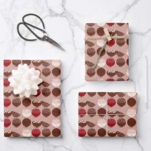 Hot Chocolade Bomb-voedsel Inpakpapier Vel